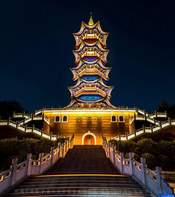 江西 南昌 象湖公園 萬(wàn)壽塔